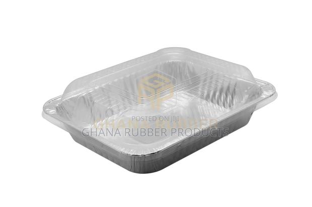 Aluminium Foil Catering Trays + Lids Small 3000cc (100pcs)