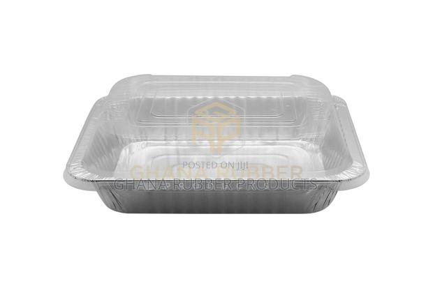 Aluminium Foil Catering Trays + Lids Small 3000cc (100pcs) · Photo 2