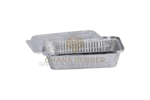 Aluminium Foil Food Containers + Domed Lids(1200ml) (500pcs) · Photo 2