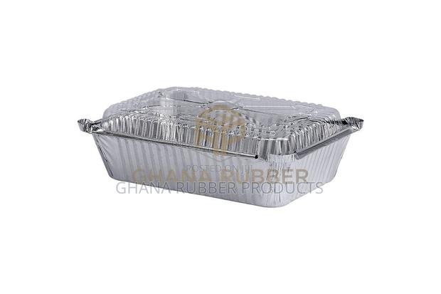 Aluminium Foil Food Containers + Domed Lids(1200ml) (500pcs) · Photo 3