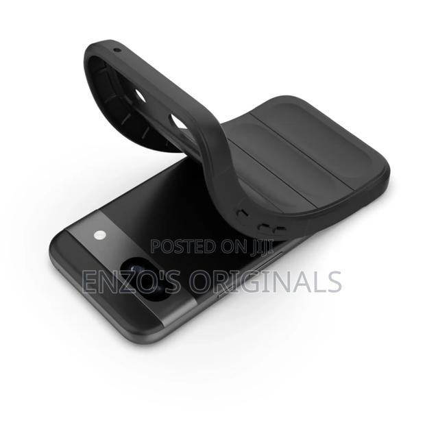 Google Pixel 8a Case Slim Rugged Black Matte Finish · Photo 2