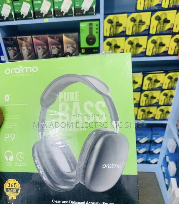 Original Oraimo Pure Bass Wireless Headphone · Photo 1