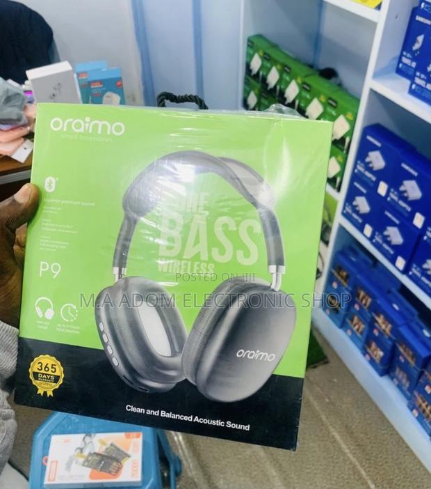 Oraimo Pure Bass Wireless Bluetooth Headphone Set. · Photo 1