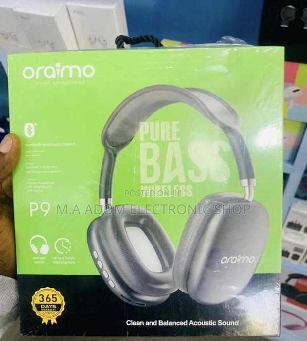 Unique Design Oraimo Bass Pure Headphone Set. · Photo 1