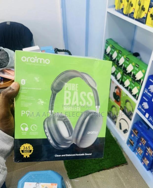Sleek Design Oraimo Pure Bass Wireless Headphone Set · Photo 1