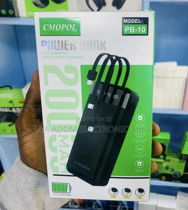 Fully Compatible Super Charge Power Bank(Black) · Photo 1