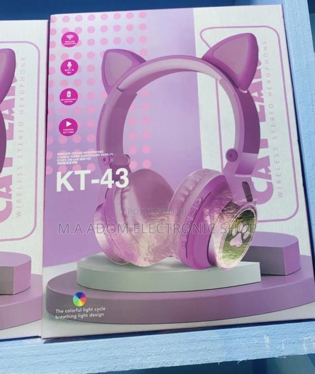 Energy Saving KT-43 Wireless Stereo Headphone(Over Ear). · Photo 1