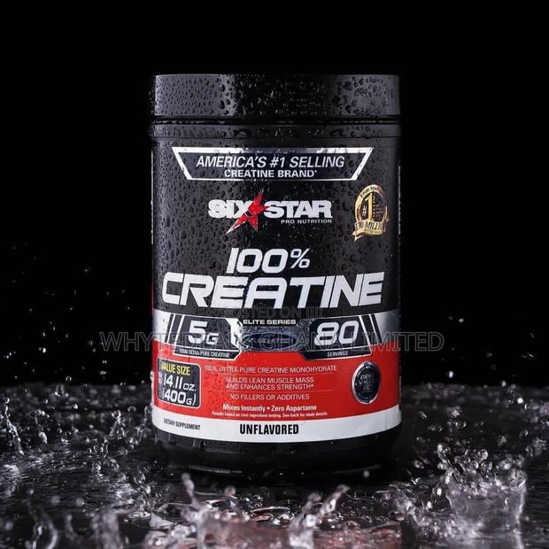 America’S #1 Selling Creatine Brand- SIX STAR 100% CREATINE · Photo 1