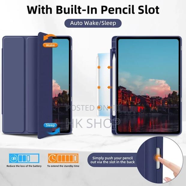 Slim Smart Case for Samsung Galaxy Tab A7 With Pen Holder · Photo 2