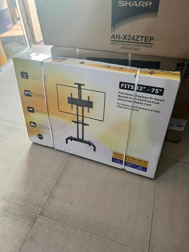 Versatile Ava1500-60-1p Swivel Mobile TV Stand Cart 32-75" · Photo 1