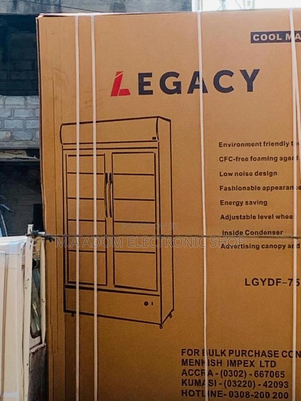 Quality Yet Affordable Legacy Double Door Display Fridge. · Photo 1