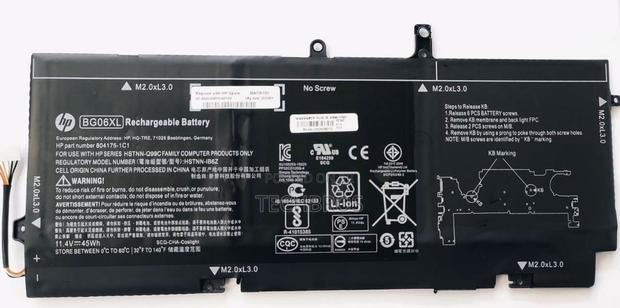 Original HP Battery BG06XL for Elitebook Folio 1040 G3 · Photo 1