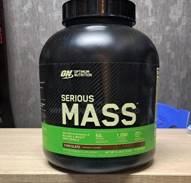 Best Weight Gainer!6lbs Serious Mass Whey Protein 4 Musscles · Photo 1