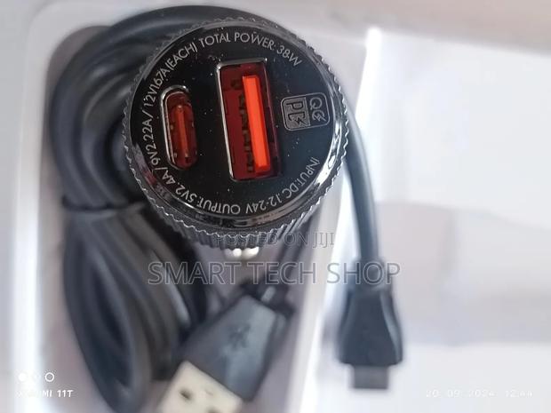 Ldnio 36 Watts Car Charger Type C and Usb Qc3.0 Quick Charge · Photo 2