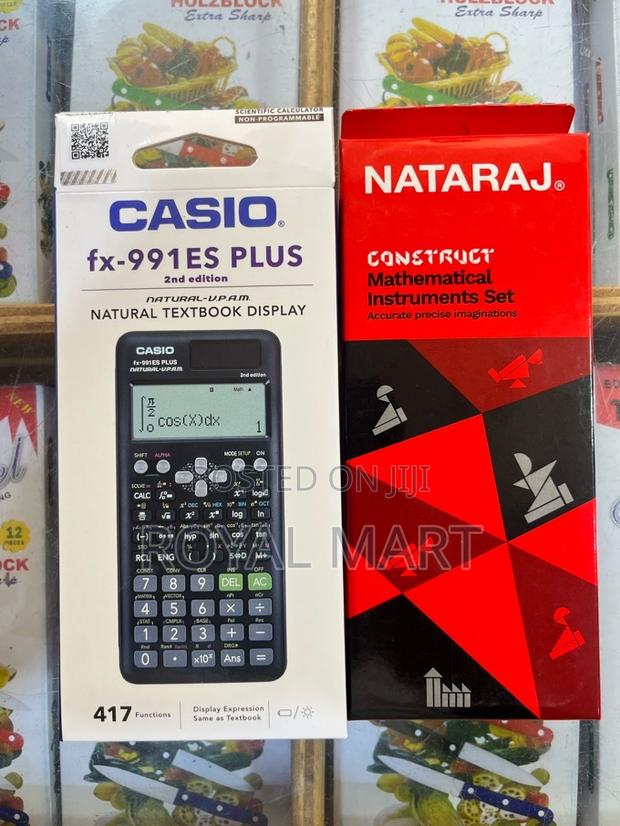 Calculator and Mathematical Set for 250 · Photo 1