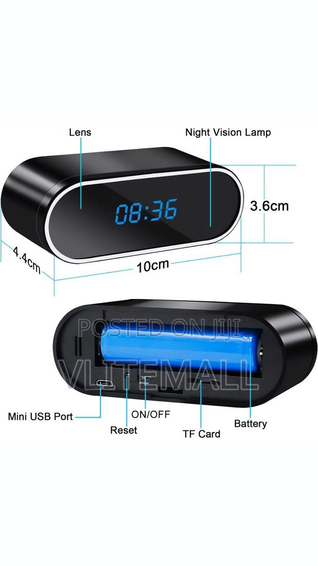 Tuuya UK Spy Hidden Alarm Clock Camera · Photo 2