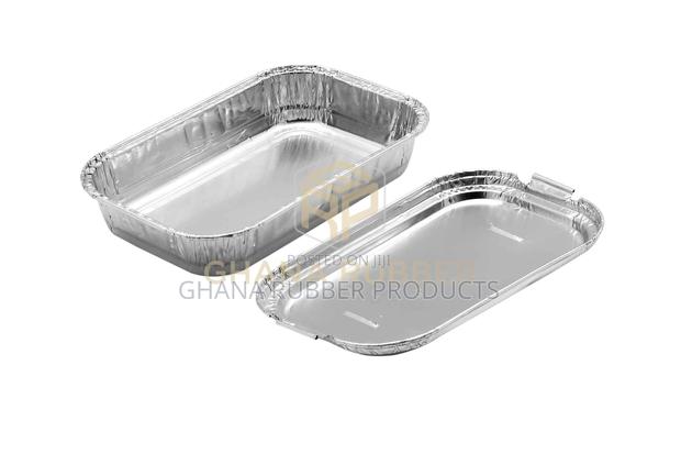 Aluminium Foil Food Containers + Lids (1000ml) (1000pcs) · Photo 1