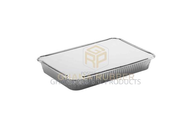 Aluminium Foil Food Containers + Lids (2000ml) (250pcs) · Photo 1