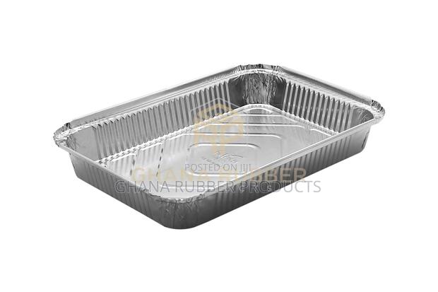 Aluminium Foil Food Containers + Lids (2000ml) (250pcs) · Photo 2