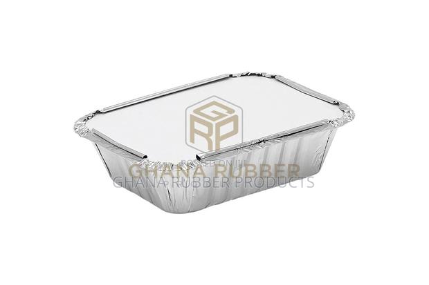 Aluminium Foil Food Containers + Lids (260ml) (1000pcs) · Photo 1