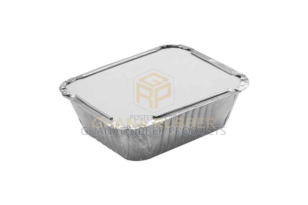 Aluminium Foil Food Containers + Lids (450ml) (1000pcs) · Photo 1