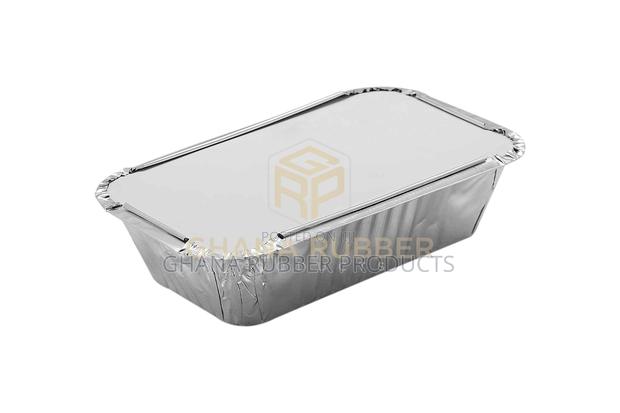 Aluminium Foil Food Containers + Lids 8368 (650ml) (1000pcs) · Photo 1