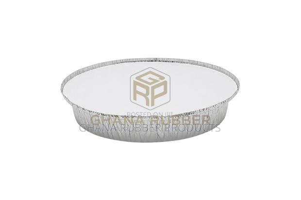 Aluminium Foil Food Containers+Lids Round (1380ml) (500pcs) · Photo 1