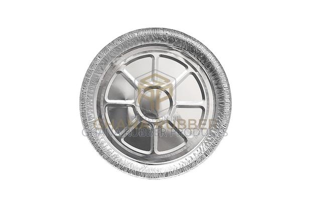 Aluminium Foil Food Containers+Lids Round (1380ml) (500pcs) · Photo 3