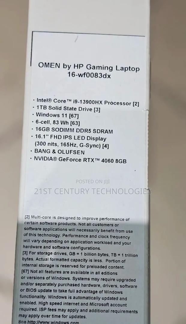 New Laptop HP Omen 16 16GB Intel Core I9 SSD 1T · Photo 2