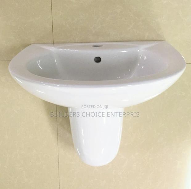 Wall Hunging Wash Basin (Pedestal) · Photo 1