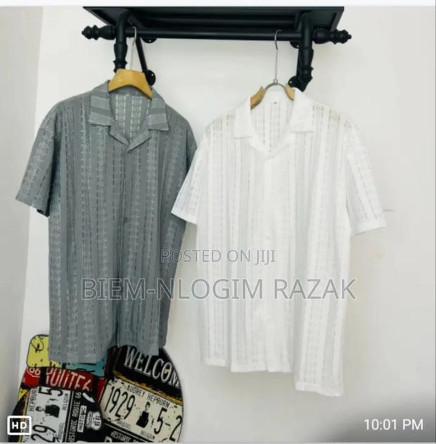 High Quality Net Short Sleeves Shirts Available in Stock · Photo 2
