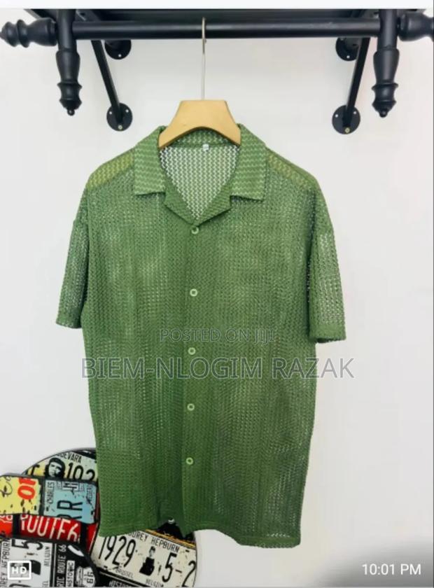 High Quality Net Short Sleeves Shirts Available in Stock · Photo 1