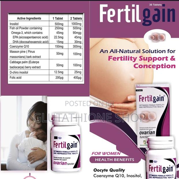 Fertilgain Pcos Ovarian Fertility Support Supplement · Photo 3