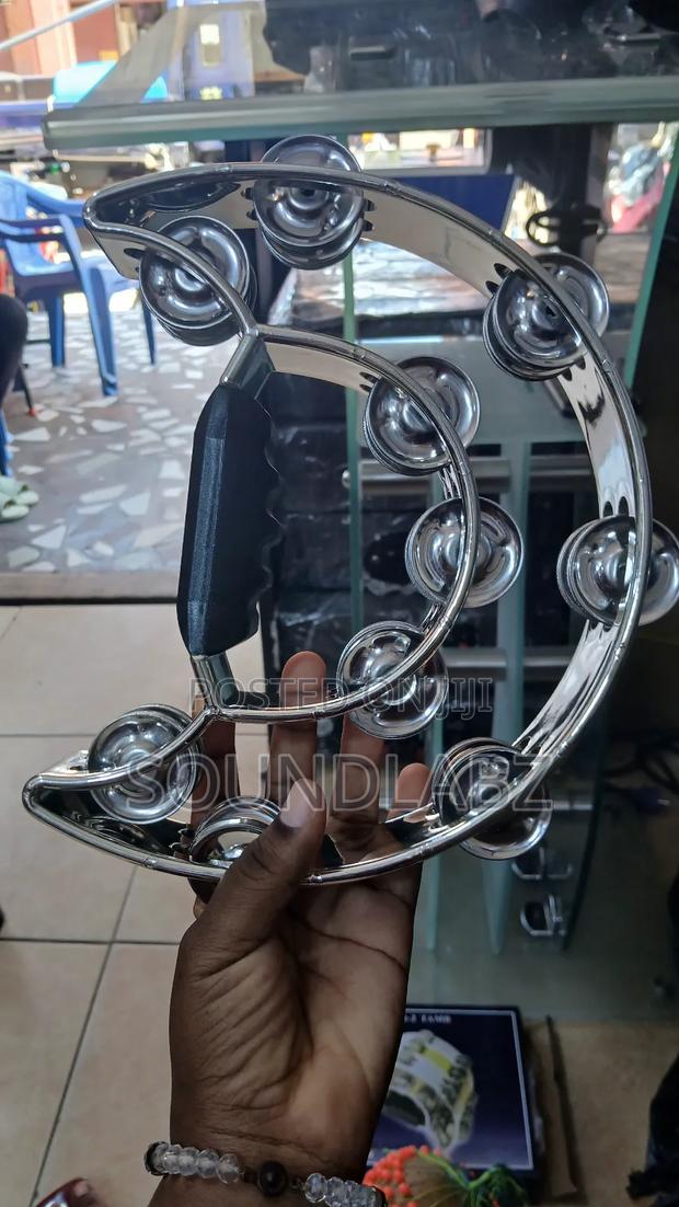 Tambourine (Silver) - Power-2 MT-2 Silver Tambourine · Photo 1