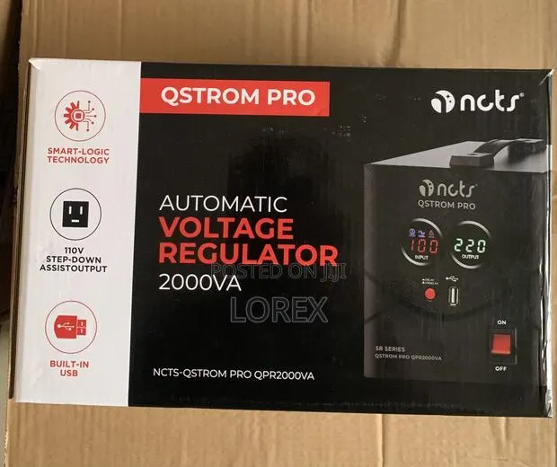 Stabilizer 2000va Automatic Voltage Regulator Stepdown Ncts · Photo 1
