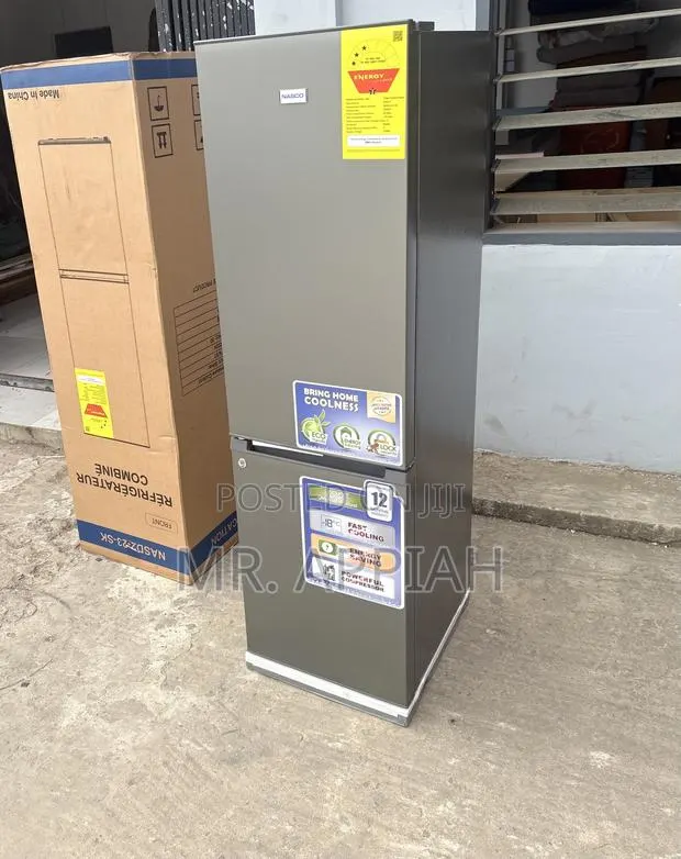 Check Out Affordable Nasco Nasd2-23sk 2 Door Refrigerator(Gray) · Photo 1