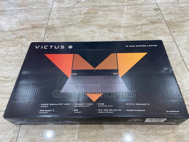 New Laptop HP Victus 15 8GB AMD Ryzen 5 SSD 512GB · Photo 4