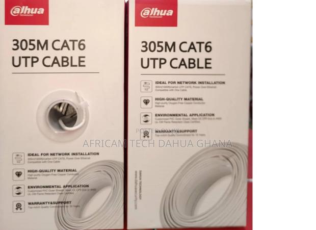 Dahua 305m Cat6 Utp Standard Copper Cable · Photo 1