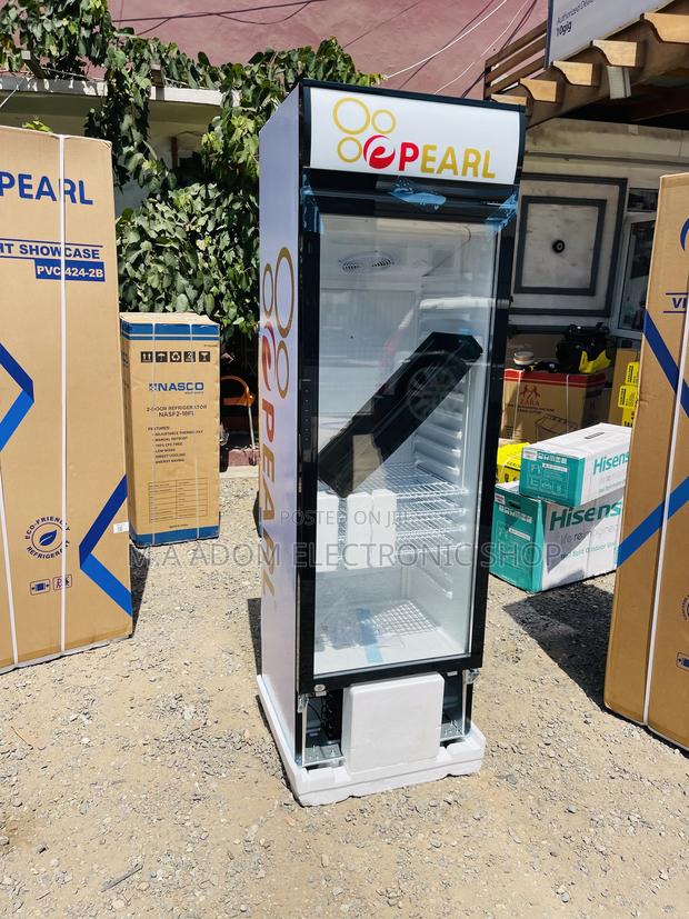 Fast Cooling Pearl PVC 352 Single Door Display Fridge. · Photo 1