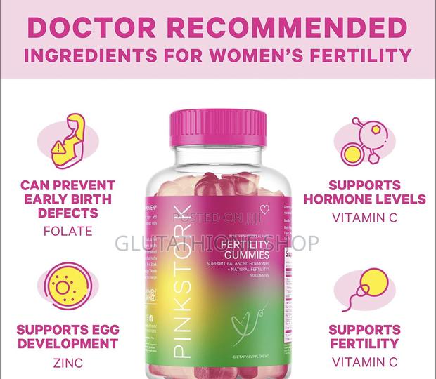 Pink Stork Fertility Prenatal Vitamin, Inositol Gummies · Photo 1