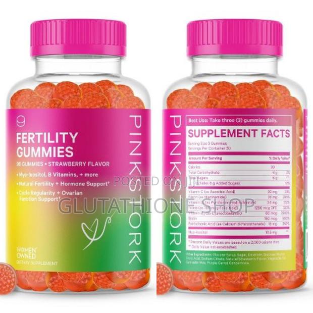 Pink Stork Fertility Prenatal Vitamin, Inositol Gummies · Photo 3