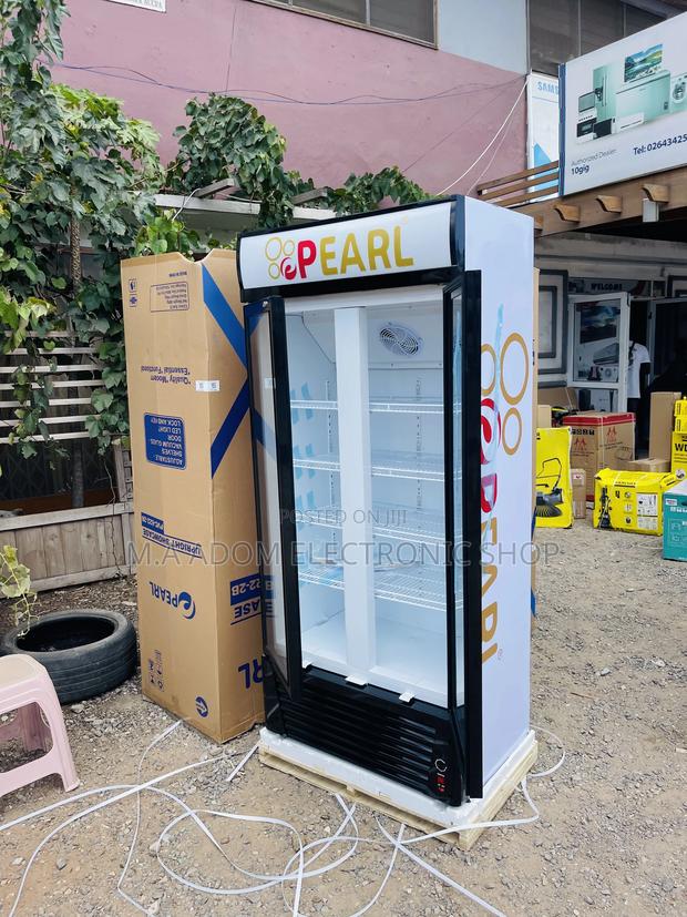 Original Pearl Pearl PVC 622,500L Double Door Display Fridge · Photo 1