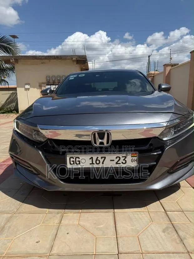 Honda Accord Sport (1.5L 4cyl Turbo 6M) 2019 Gray · Photo 1