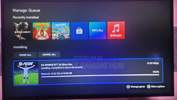 Xbox One/Series Games Installation · Photo 5