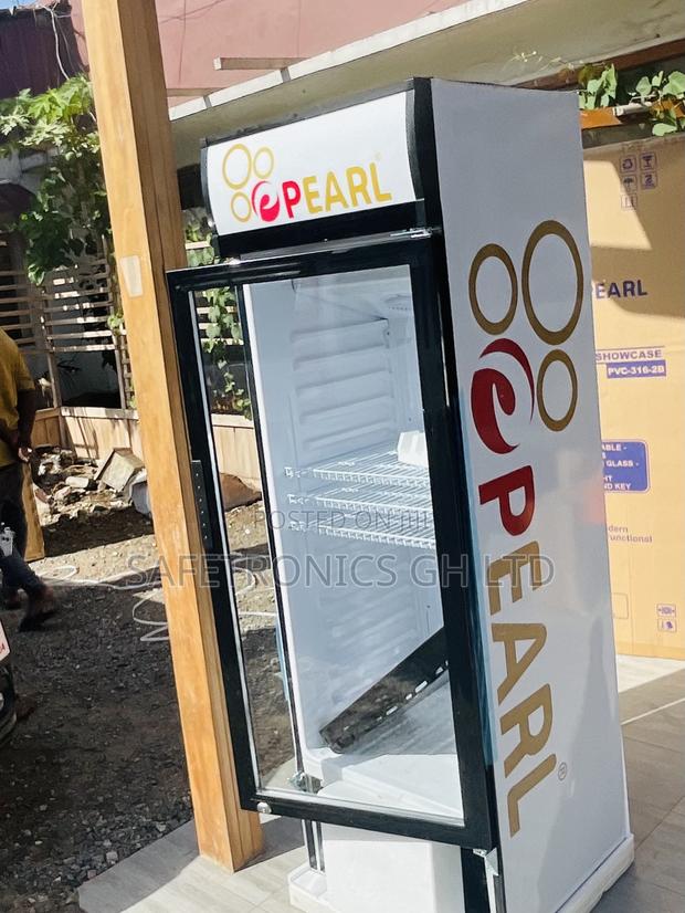 Adjustable 400 Liter Display Glass Singledoor Pearl PVC-424 · Photo 1