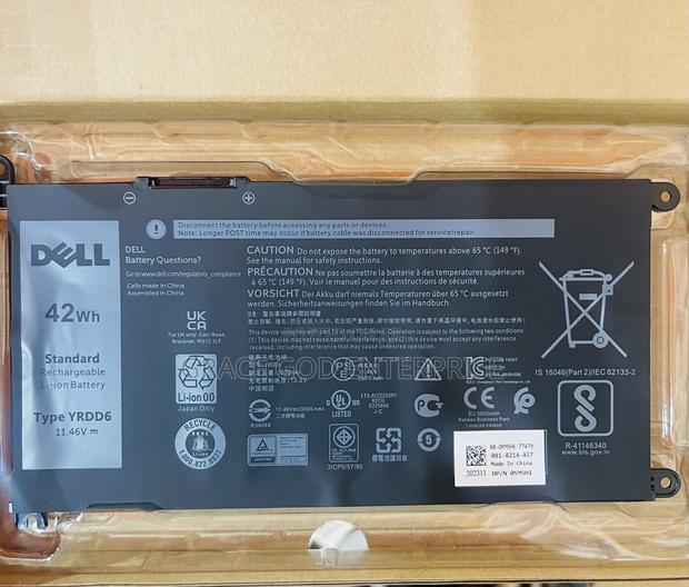 Original Dell Inspiron 13 Battery -YRDD6 · Photo 1