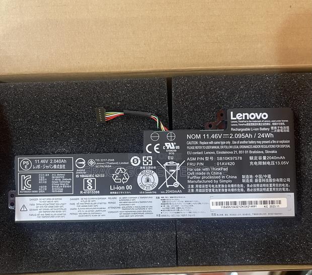 Original Lenovo Battery for T470 T480 01av421 01av419 · Photo 1