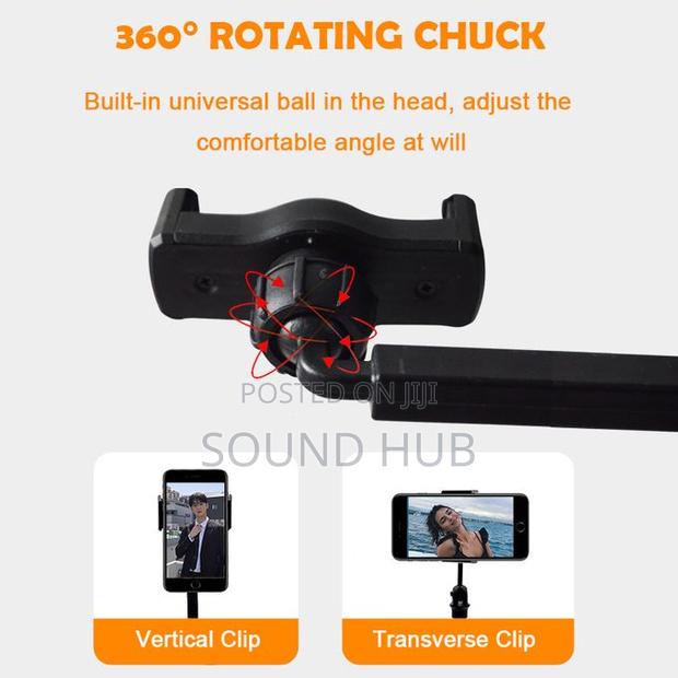 6" Ring Light Phone Selfie Holder Stand With 3 Lights · Photo 4