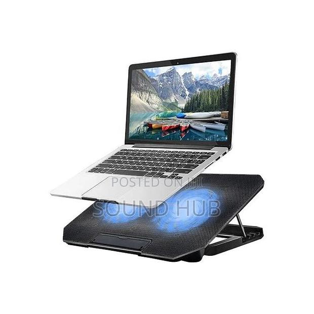Laptop Stand With Cooling Fan Low Noise Adjustable Height · Photo 1
