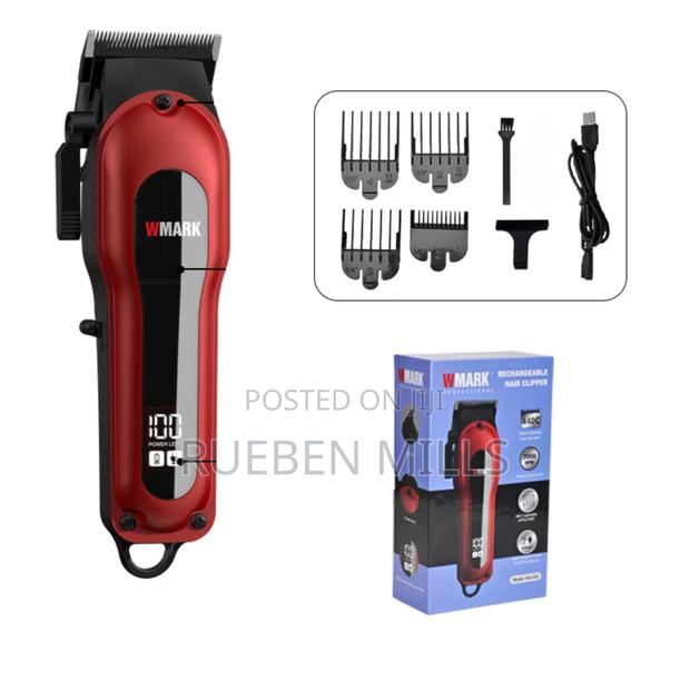 Wmark NG_122 Rechargeable Cordless Full Metal Hair Clipper · Photo 1